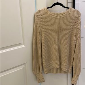 Tan J. Crew Sweater